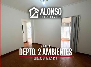 Departamento · 43m² · 2 Ambientes · Alquiler - Departamento de 2 Ambientes - Lanús Este