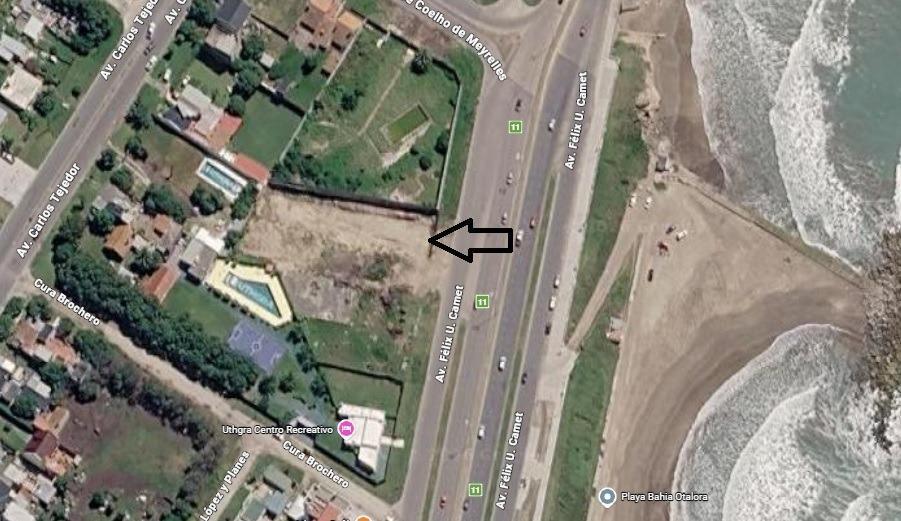 Tres terrenos primera línea del Mar, de 15 de frente por 75 de fondo