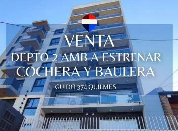 Departamento · 40m² · 2 Ambientes · 1 Cochera · Departamento a Estrenar + Cochera + Baulera Quilmes