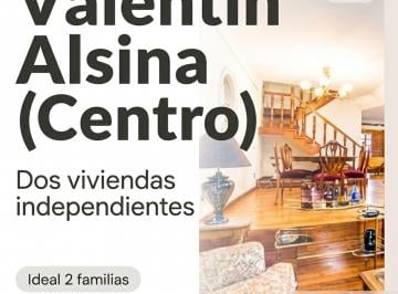 Casa · 389m² · 8 Ambientes · 2 Cocheras · Venta Dos Casas en Pleno Centro de Valentin Alsina