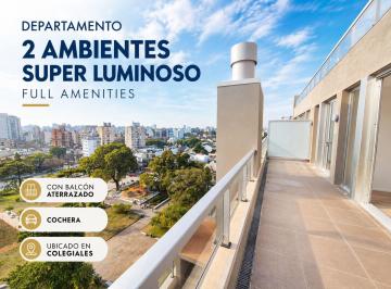 Departamento · 56m² · 2 Ambientes · 1 Cochera · Venta Departamento 2 Ambientes Colegiales Cochera