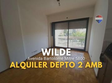 Departamento · 37m² · 2 Ambientes · Departamento en Alquiler 2 Amb Wilde
