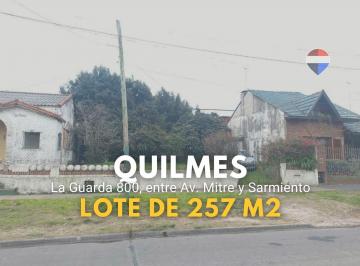 Terreno · 101m² · Venta Lote Sobre La Guarda a m de Av Mitre