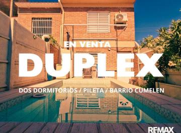Casa · 95m² · 4 Ambientes · 1 Cochera · Venta Duplex 2 Dorm., Cumelen