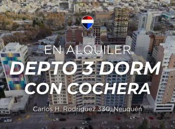 Departamento · 118m² · 5 Ambientes · 1 Cochera · Departamento 3 Dorm. en Alquiler Neuquén