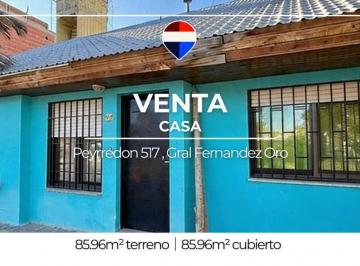 Casa · 86m² · 5 Ambientes · 1 Cochera · Venta Casa Fdez Oro Centro