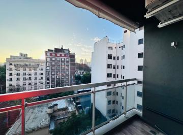 Departamento · 50m² · 2 Ambientes · 1 Cochera · Alquiler 2 Ambs. con Cochera y Balcón. Piso Alto