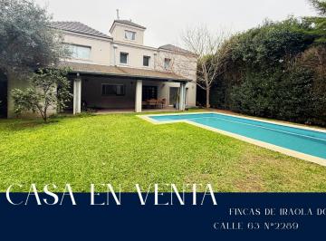 Casa · 282m² · 5 Ambientes · 2 Cocheras · Venta Casa Fincas de Iraola