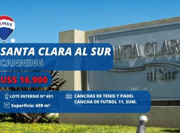 Terreno · 659m² · Lote en Venta en Santa Clara Al Sur Etapa 5