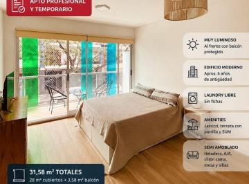 Departamento · 28m² · 1 Ambiente · Venta Monoambiente en Villa Crespo