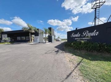 Terreno · 1200m² · Venta 2 Lotes 600 m² c/u Barrio Privado Santa Paula