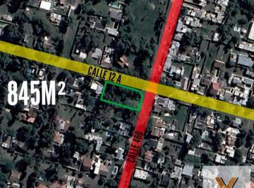 Terreno · 845m² · Terreno en Venta - 845 m² - City Bell, La Plata