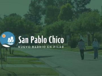 Terreno · 600m² · Lote Barrio Cerrado San Pablo Chico.