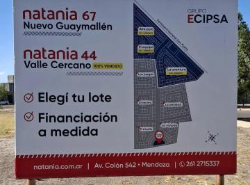 Terreno · 215m² · Remax Vendimia Vende Lote Natania 44 Guaymallen