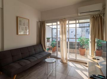 Departamento · 30m² · 1 Ambiente · Alquiler Temporal, Balcón Frente Av Sta. Fé