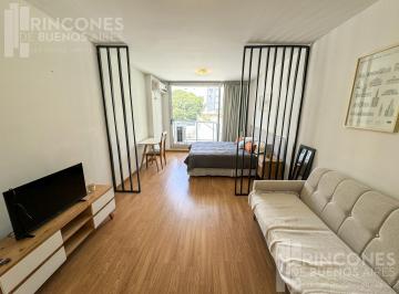Departamento · 36m² · 1 Ambiente · Monoambiente Amoblado y Equipado con Balcón y Amenities – San Telmo
