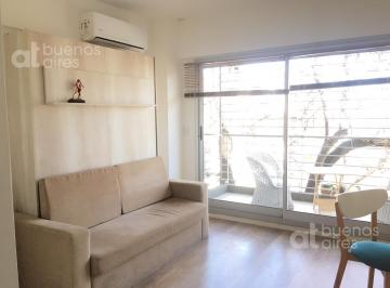 Departamento · 25m² · 1 Ambiente · Monoambiente en Alquiler Temporal con Balcon y Pileta
