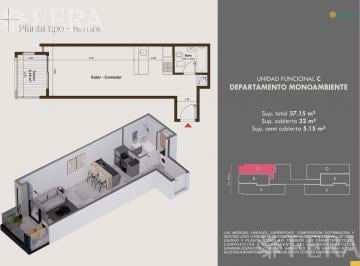 Departamento · 32m² · 1 Ambiente · Venta Departamento 1 Ambiente con Balcón en Wilde