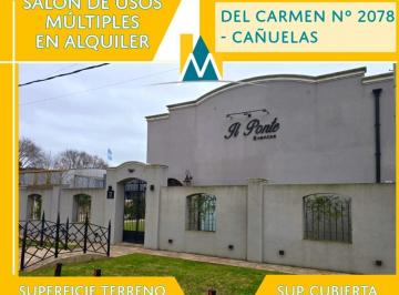 Local comercial · 390m² · 1 Ambiente · Salón de Usos Múltiples en Alquiler - Cañuelas