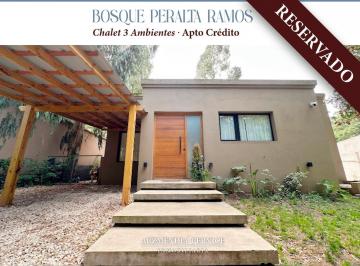 Casa · 88m² · 3 Ambientes · 2 Cocheras · Venta/alquiler Casa, Chalet en Bosque Peralta Ramos