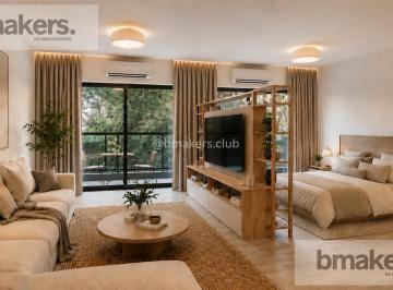 Departamento · 57m² · 2 Ambientes · Town House Boulevard - Las Cañitas - 2 Ambientes - Amenities - Apto Profesional