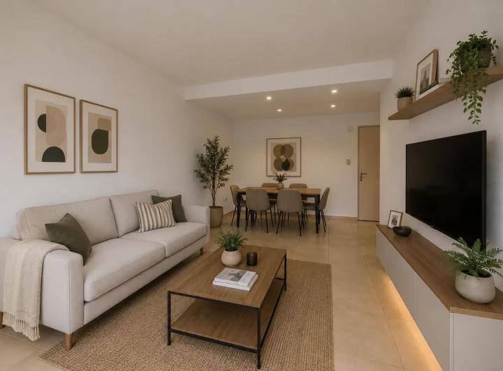 Departamento · 53m² · 3 Ambientes · 1 Cochera