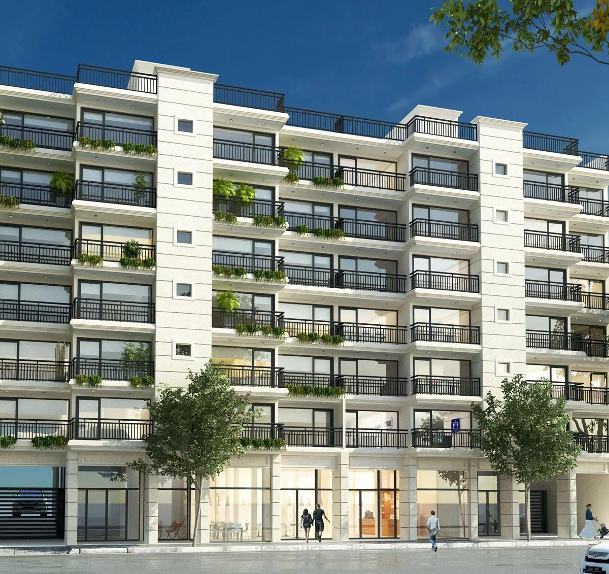 Depto 1 amb, 39m² en Güemes — moderno y funcional
