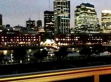 Departamento de 2 ambientes, Puerto Madero · Alquiler Puerto Madero, 2 Amb, Amoblado, Dique IV, Terrazas del Yacht con Vista Al Dique