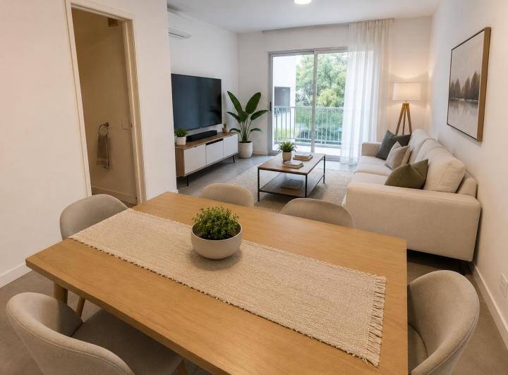 Departamento · 72m² · 3 Ambientes · 1 Cochera