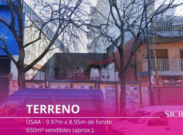 Terreno · 81m² · Venta - Lote - Usaa - Boedo - 650 m² Vendibles
