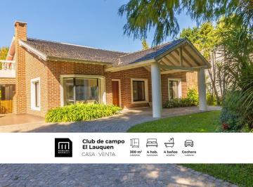 Casa · 300m² · 5 Ambientes · Casa en Venta en Clud de Campo en El Lauquen