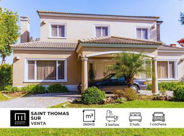 Casa · 260m² · 5 Ambientes · 5 Cocheras · Casa en Venta en Saint Thomas, Canning, Esteban Echeverria
