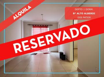 Departamento · 37m² · 2 Ambientes · Alquilo Depto 1 Dorm. con 2 Patios. B° Alto Alberdi
