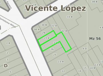 Terreno · 705m² · Venta de Terreno en Florida Oeste Doble Frente