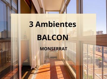 Departamento · 53m² · 3 Ambientes · Departamento en Monserrat 3 Ambientes Balcon