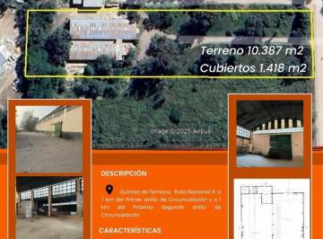 Bodega-Galpón · 1418m² · 3 Ambientes · Galpón en Toledo