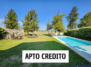 Casa · 300m² · 5 Ambientes · 3 Cocheras · Venta Casa 5 Amb. 1.000 m² Al Golf Apta Crédito Barrio San Isidro Labrador Villanueva
