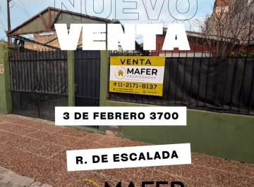 Casa de 3 ambientes, Lanús · Casa 3 Ambientes en Venta – Remedios de Escalada