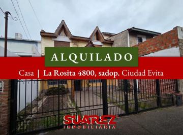 Casa · 290m² · 6 Ambientes · Casa 6 Ambientes en Alquiler - Ciudad Evita