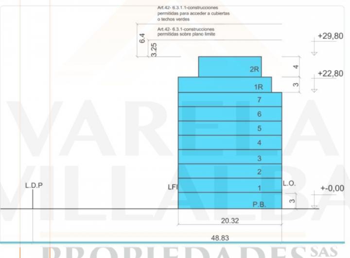 Terreno · 270m² · 12 Ambientes