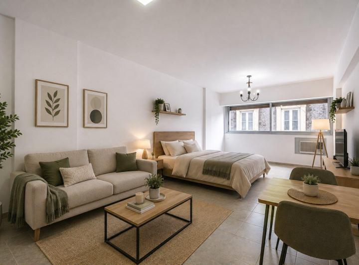 Departamento · 30m² · 1 Ambiente · 1 Cochera
