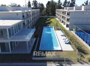 Departamento · 40m² · 1 Ambiente · 1 Cochera · Venta Monoamb Cocher Pileta Gym Chic Village Pilar