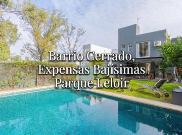 Casa · 171m² · 5 Ambientes · 1 Cochera · Casa en Venta Barrio Cerrado Parque Leloir