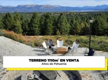 Terreno · 1110m² · Terreno en Venta Altos de Pehuenia