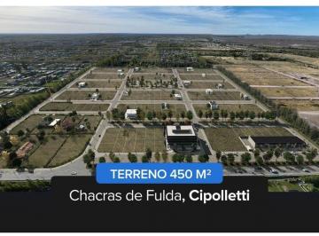 Terreno · 450m² · Venta Terreno Chacras de Fulda Cipolletti