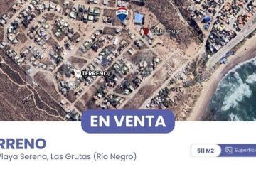 Terreno · 512m² · Venta Terreno 511 m² en Playa Serena Las Grutas