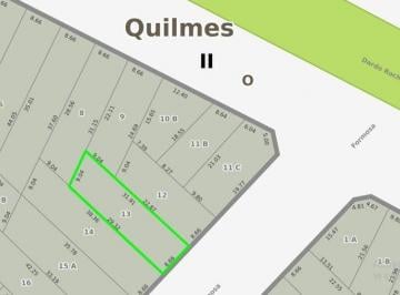 Terreno · 265m² · Lote en Venta Bernal Oeste - 8.66x30 m²