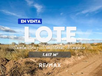 Terreno · 1617m² · Lote en Venta | Senillosa | Provincia de Neuquén