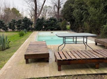 Casa · 200m² · 4 Ambientes · 4 Cocheras · Casa en Alquiler Temporal Verano en Santa María de Tigre