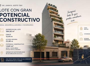 Terreno · 169m² · Lote Para Desarrollo 1541 m Vendibles
